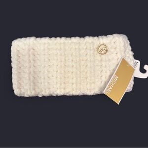 Michael Kors Cream Knit Headband. NWT